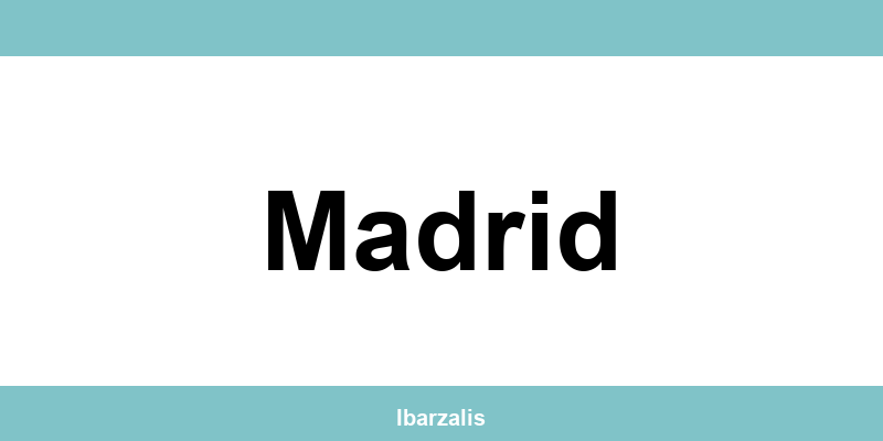 Teléfono directo de la oficina Zeleris en Madrid